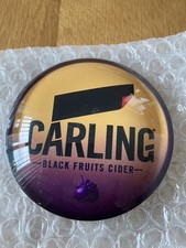 Round beer pump badge - beer,