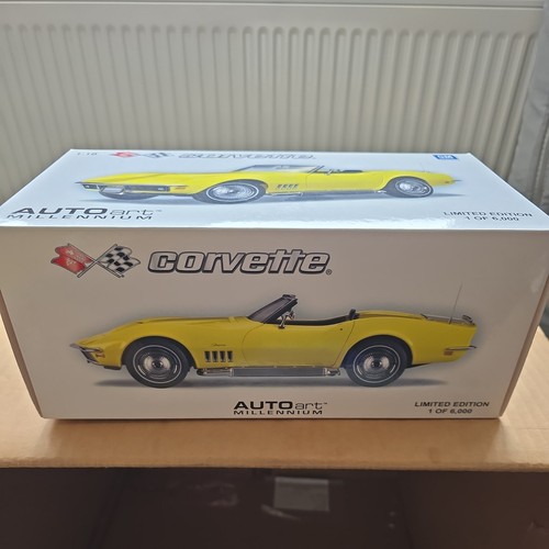 Autoart millennium corvette - autoart,