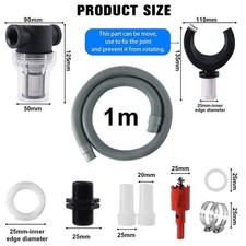 110mmSpeedy Rain Water Diverter Collector with Filter For Downpipe Divert Water