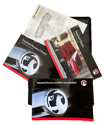 Vauxhall vivaro owners manual - vauxhall,