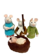 Originals felt mice - mice, nativity