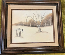 Oil on Canvas Winter in