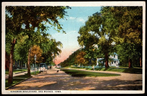 Postcard horse cart on - &,