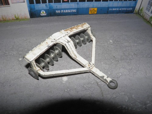 Dinky toys 322 disc harrow - no.,