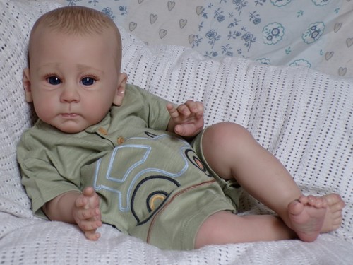 Reborn baby boy doll - doll, ~