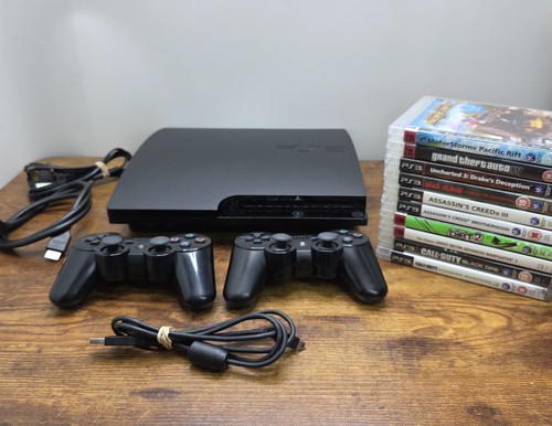 Sony ps3 slim black 320gb - slim, 2