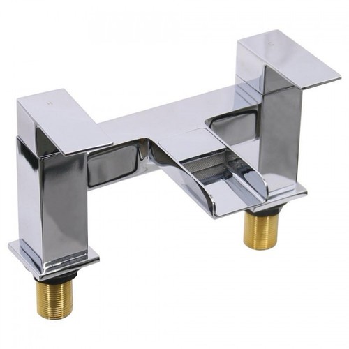 Chrome waterfall bath filler - chrome,