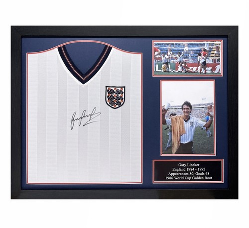 Gary lineker signed framed - gary,