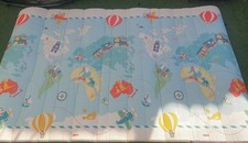 1 X Skip Hop Jumbo Reversible Playmat Waterproof Wipe Clean World Map Mat