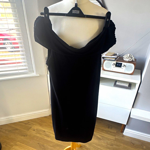 Mango black jersey - black,