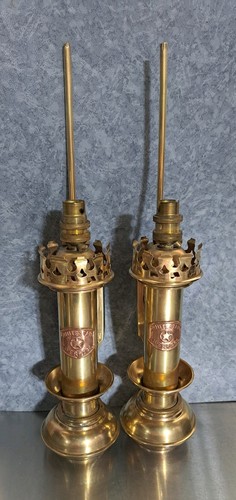 White star line lamps - star,