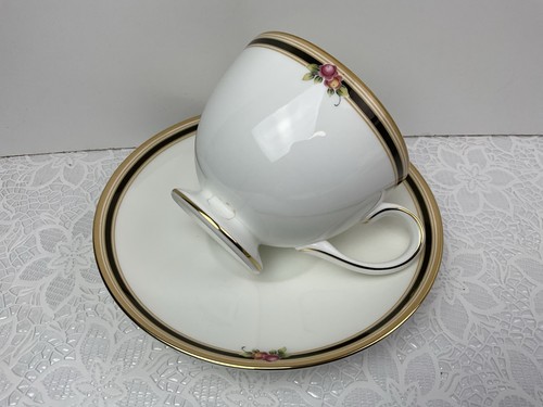 Wedgwood clio tea cup saucer - tea, &