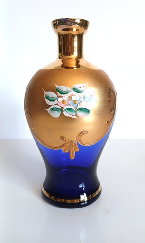 Vintage bohemian cobalt blue - bohemian,