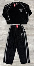 Vintage NEW Raiders Velour