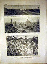 Original Old Vintage Print