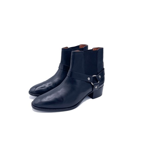 Frye women black leather - black,