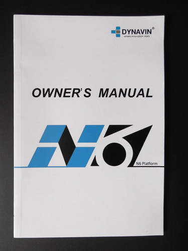 Dynavin platform owner s - platform, owner's
