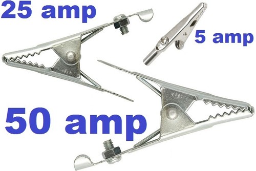New crocodile aligator clips - crocodile,