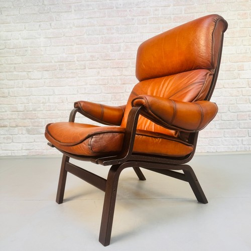 Vintage danish high back - high,
