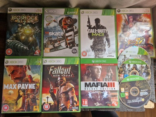 Xbox 360 and - 10, games
