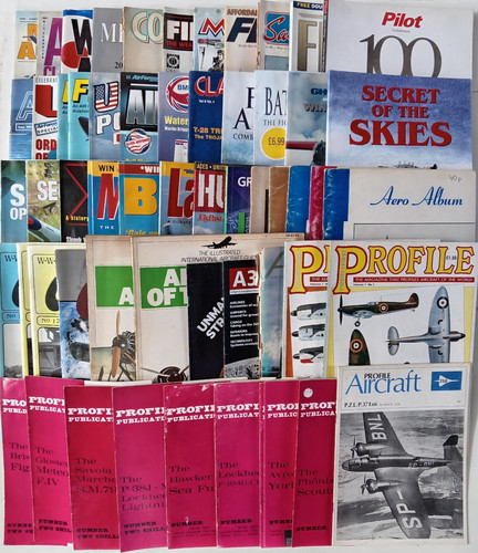 Various aeroplane magazines - various,