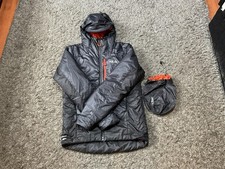 Rab Generator Alpine Jacket Anthracite Marmalade Men’s Medium Immaculate & Pouch