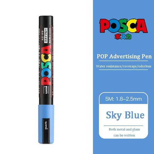 Posca paint marker pen - paint,