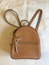 Radley Essex Road Responsible Small Dark Butter Bag Backpack NWOT