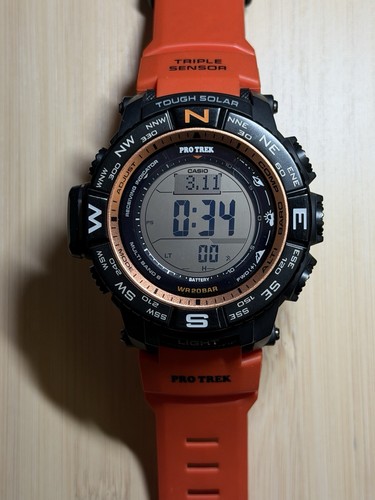 Casio pro trek prw 3500y - casio, prw-3500y