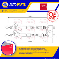 Handbrake Cable fits FORD