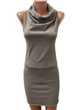 SARAH PACINI Size 1 - S Knitted Tunic Top long Jumper / Dress Beige