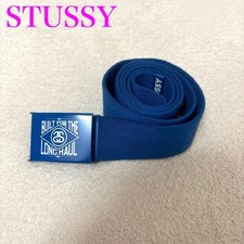 STUSSY Logo Gacha Belt Navy