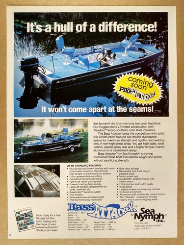 1983 sea nymph bass - nymph, attacker