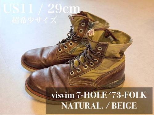 Visvim men shoes - 11.0us, 7-hole