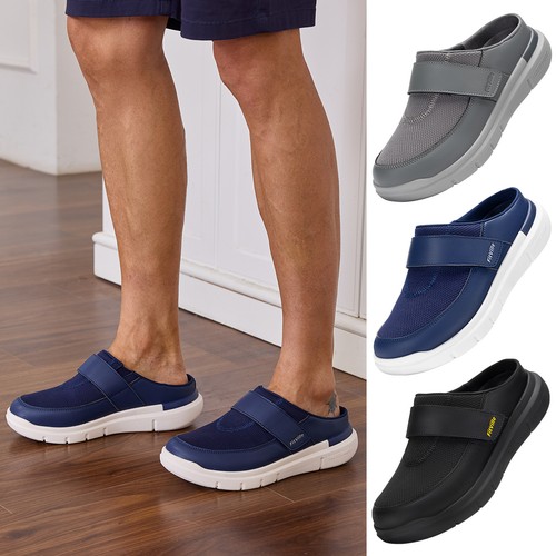 Fitville mens wide slippers - mens,