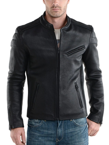 Men genuine real - men's, leather