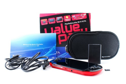 Sony vita red black slim - red,