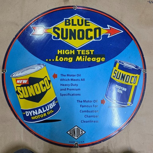 Sunoco blue motor oil - sunoco,