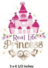 Pink Castle Wall Decal Sofia