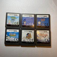 6 Nintendo DS Games Bundle With Carry Case