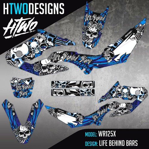 Wr125 graphics stickers fit - graphics,