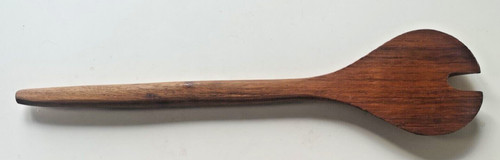 Vintage wooden spoon hand - wooden,