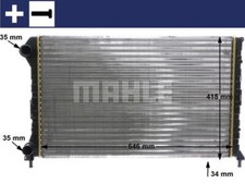 Mahle Radiator - CR1447000S