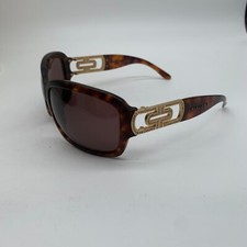 Bvlgari Bulgari oversize sunglasses 8022 B tortoise shell gold diamante