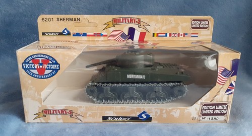 Solido 6201 sherman tank metal - solido,