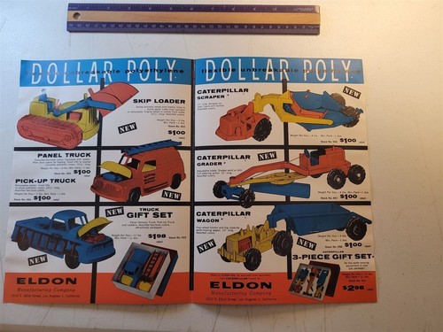1957 paper 6panel eldon - 6panel,