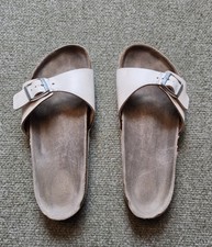 White birkenstock sandals size - sandals,
