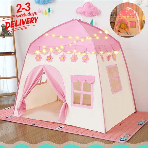 Pink princess castle play tent - pink,