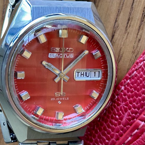 Vintage 1973 seiko actus ss - 5,