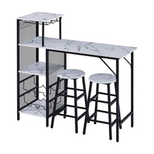 3pcs Bar Table and Stools Set